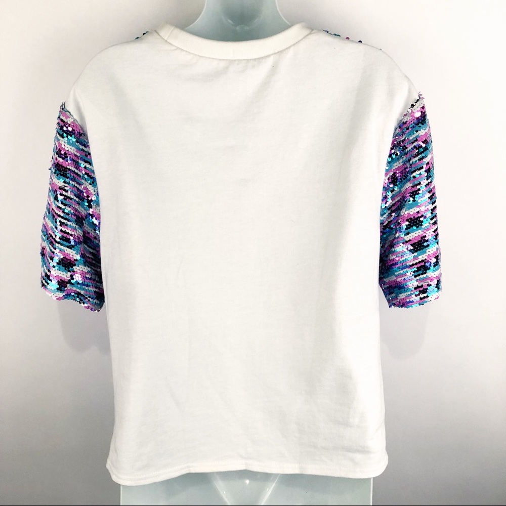 Endless Rose Ha Sequin Crop Top - Picture 4 of 8